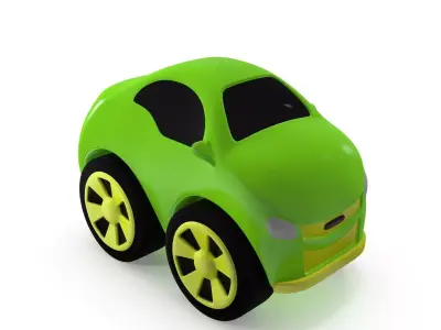 car toy 2 Low-poly 3D model