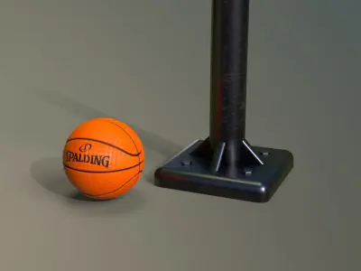 Basketball Hoop and Ball Collection 3D Model Pack
