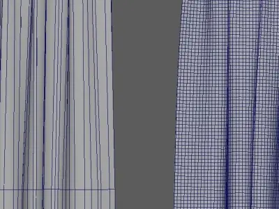 Curtain 3D print model