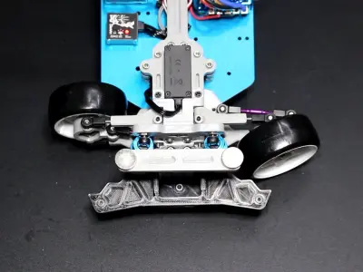 HSP 94123 Flying Fish RWD conversion kit 3D print model