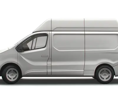 Generic EV Mid Van L2H2 2023 3D model