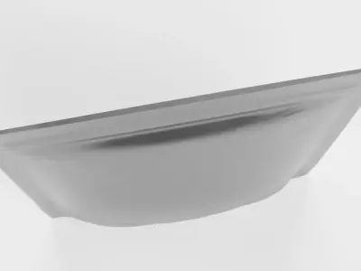 Resealable Spout Pouch Container V9 - Product Packaging Low-poly 3D model