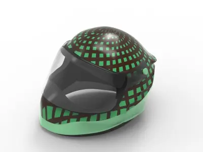 HELMET 08 3D model