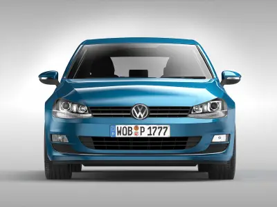 Volkswagen Golf MK7 2013 3D model