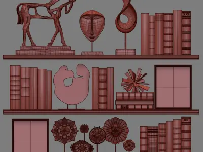 Decor Set 165 3D model