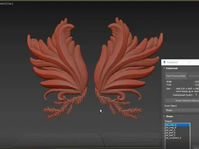 PolyDetail - Ornament Plugin for 3dsMax 3D model