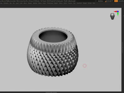 vase 3d print 525  3D print model