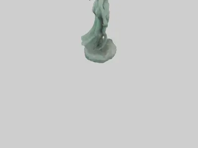 Boann statue model 3D model