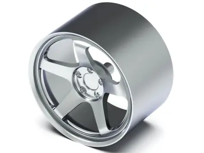 Yokohama Advan GT 3D Print 1-24 Scale  3D print model