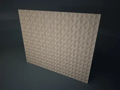 Pattern French Style 02 Low-poly 3D model