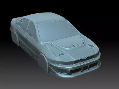 Mitsubishi goland 3D print model