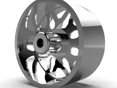 AMERICAN RACING CK01 ASSAULT CC WHEEL 3D print model