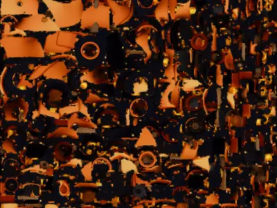 Spooky Halloween Pumpkin Go-Kart 3D Model Low-poly 3D model