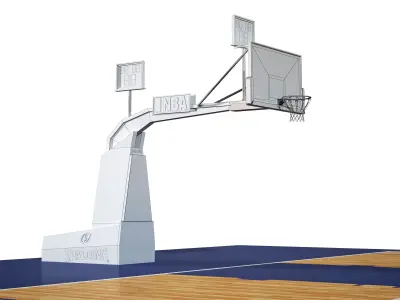 basketball court 3D model