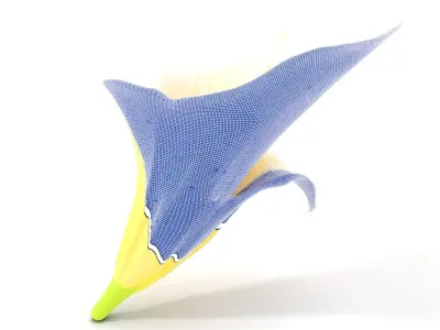 Elegant Lily Flower model pack Low-poly 3D model