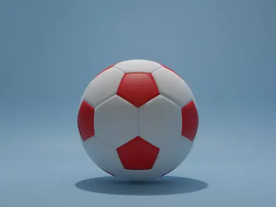 FootBall soccer ball 3D model purchase