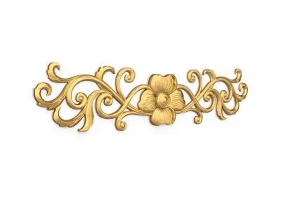 Classic decor ornament 132 3D model