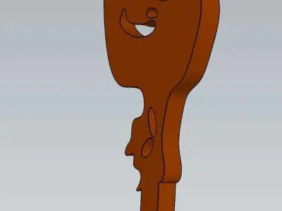 Wonderful Artificial Chick Home and Garden Outdoor Lawn Decor 3D model