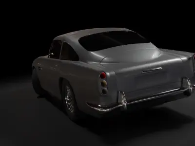 Aston Martin DB5 3d model  3D model