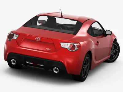 Scion FR-S 2013 3D model