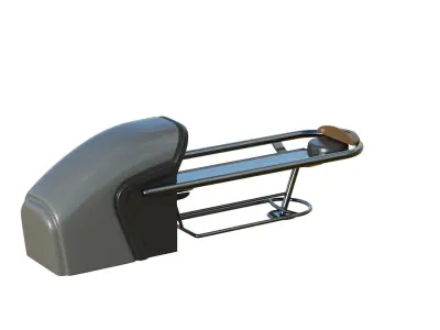 Bowling Return System Low-poly 3D model