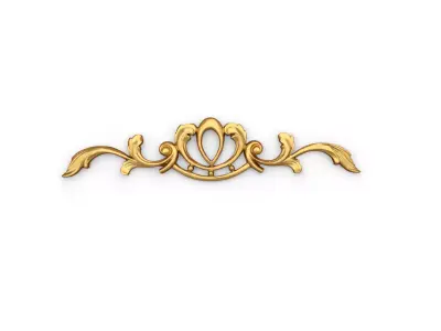 Classic decor ornament 327 3D model