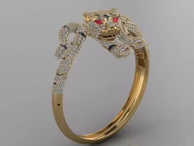 Tiger Bangle  3D print model