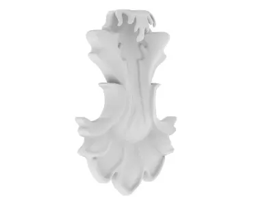 Cartouche Ornament 023 3D model