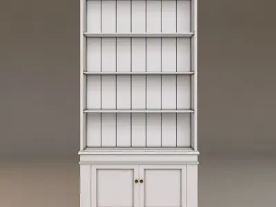 Laura Ashley bookcase 3 3D model