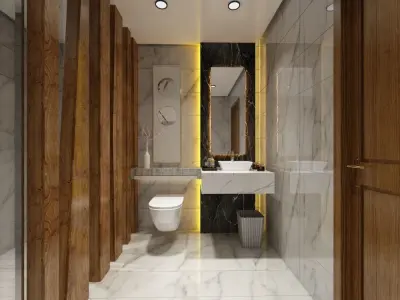 INTERIOR DESIGN Low-poly 3D model buy