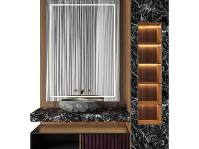 Luxury Bathroom 41 3D model