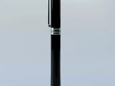 3D Pen model Low-poly 3D model
