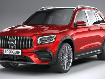 Mercedes-Benz GLB35 AMG 4Matic 2020 3D model