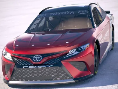 Toyota Camry Nascar 2018 3D model