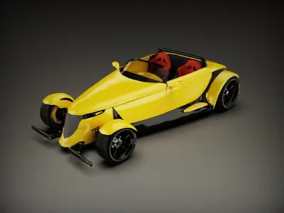 Plymouth Prowler 3d model 3D model