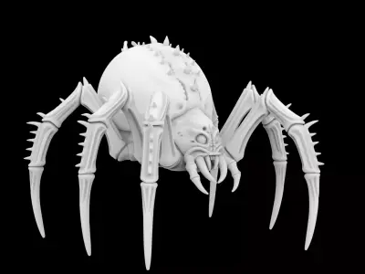 Giant Spider Statue 3D Print Model 3D print model