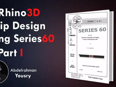 Ship design using series 60 3D print model