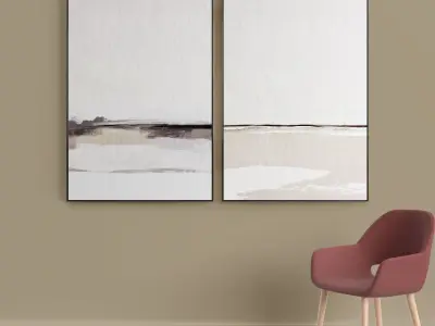 Photo Frame 224 Low-poly 3D model