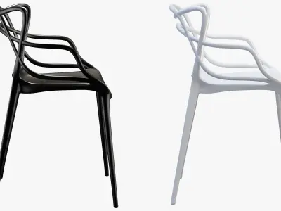 Kartell Masters chair 3D model