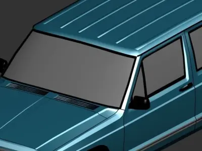 Jeep Grand Cherokee 1990 3D print model