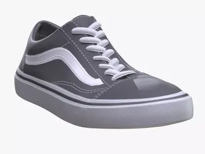 Shoes 121 - All MH Bodies - UE5 Skeletons - Rigged Low-poly 3D model