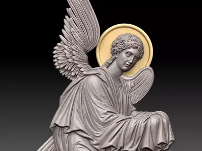 Resurrection of Christ   Relief orthodox 3D print model