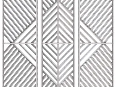 Foundry select 3 piece wall decor 3D model