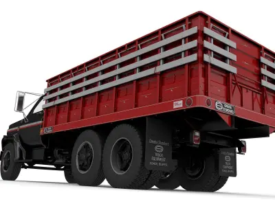 Chevy C70 Truck Omaha Standard 1981 3D model