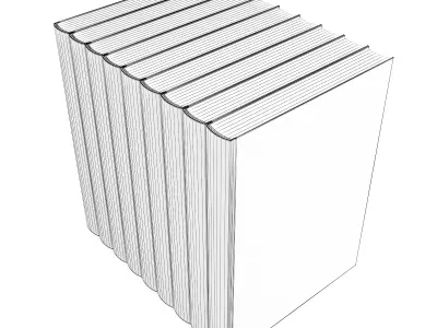 Books Set technology 3D model