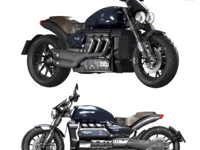 Triumph Rocket3 3D model