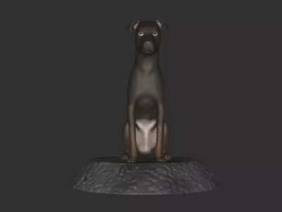 Alfred Dog 3D model