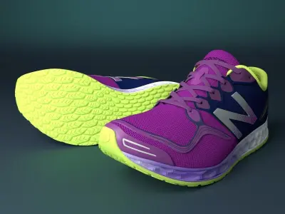 New Balance M1980GB 3D model
