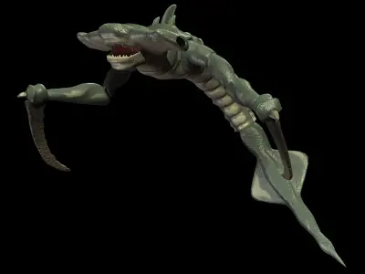 SALIKUTRA LAKE CREATURE 3D model