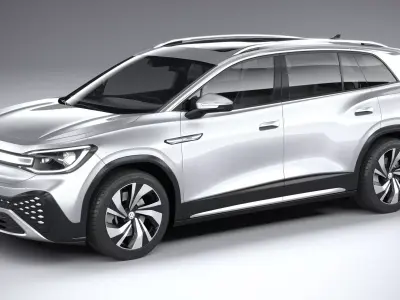 Volkswagen ID6 CROZZ 2022 3D model